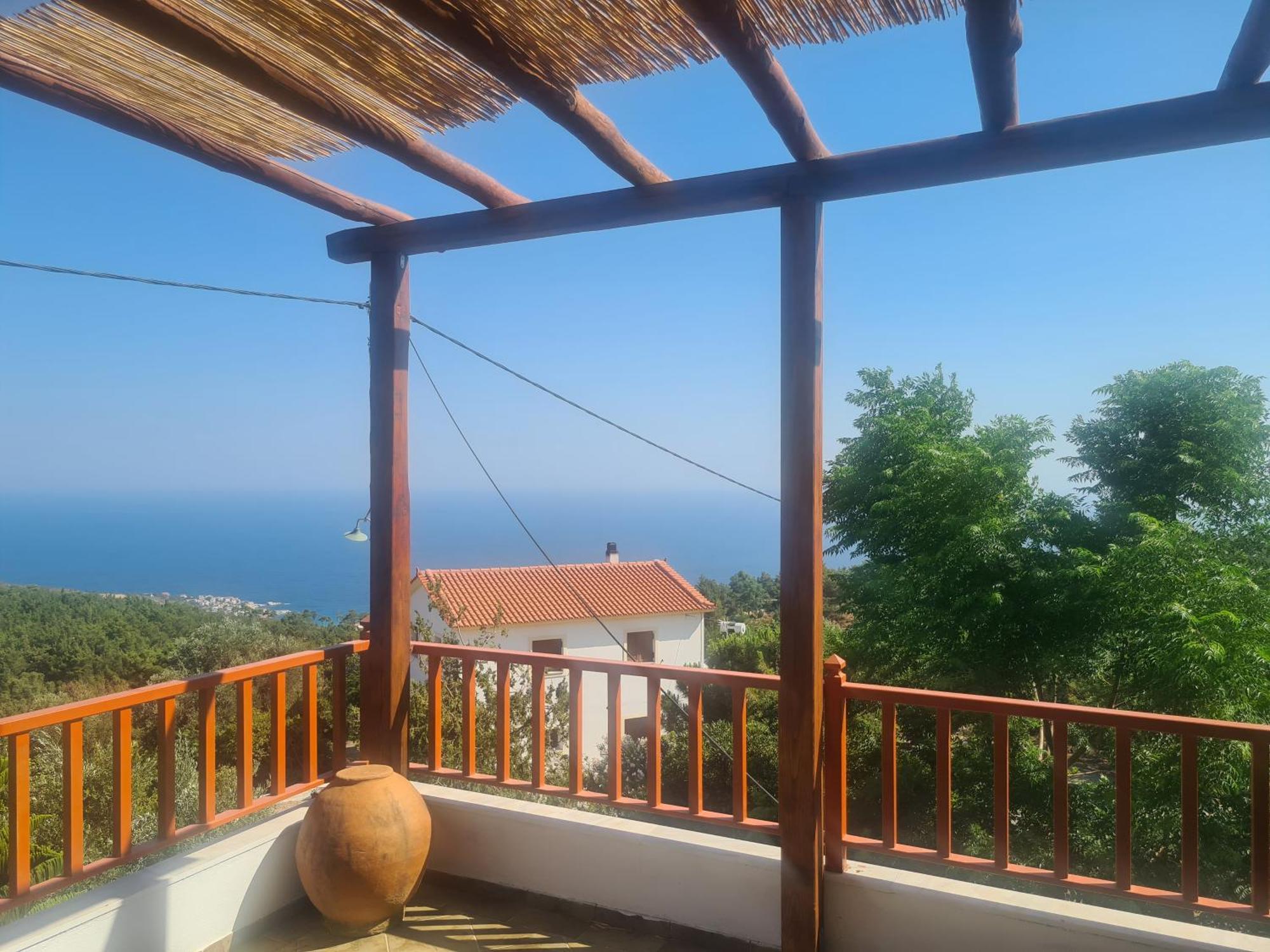 Spitikariotiko Panoramic Home Raches  ภายนอก รูปภาพ